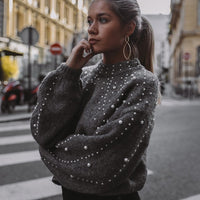 Pearl Constellation Knit Sweater